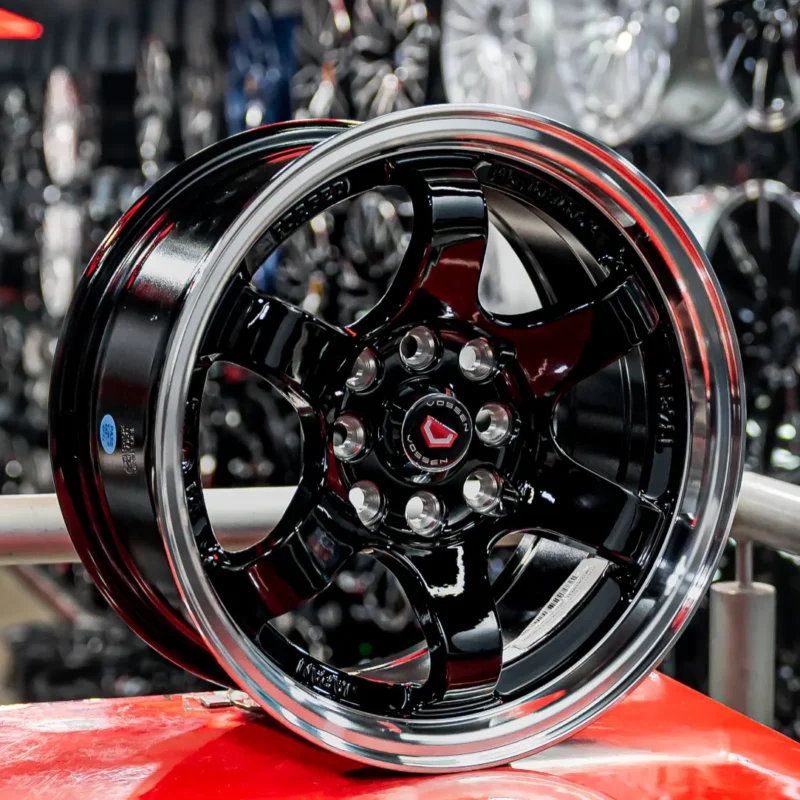 AROS RIN 14 - 8X100/114 - ET20 - NEGRO / PULIDO