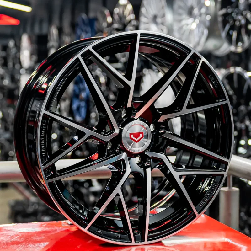 AROS RIN 15 - 4X100 - ET35 - NEGRO / PULIDO