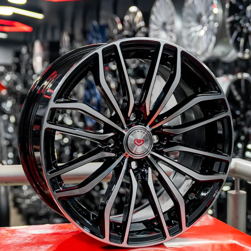 AROS RIN 15 - 4X100 - ET38 - NEGRO / PULIDO