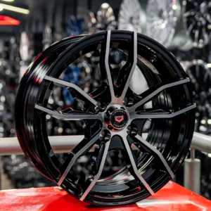 AROS RIN 15 - 4X100 - ET35 - NEGRO / PULIDO