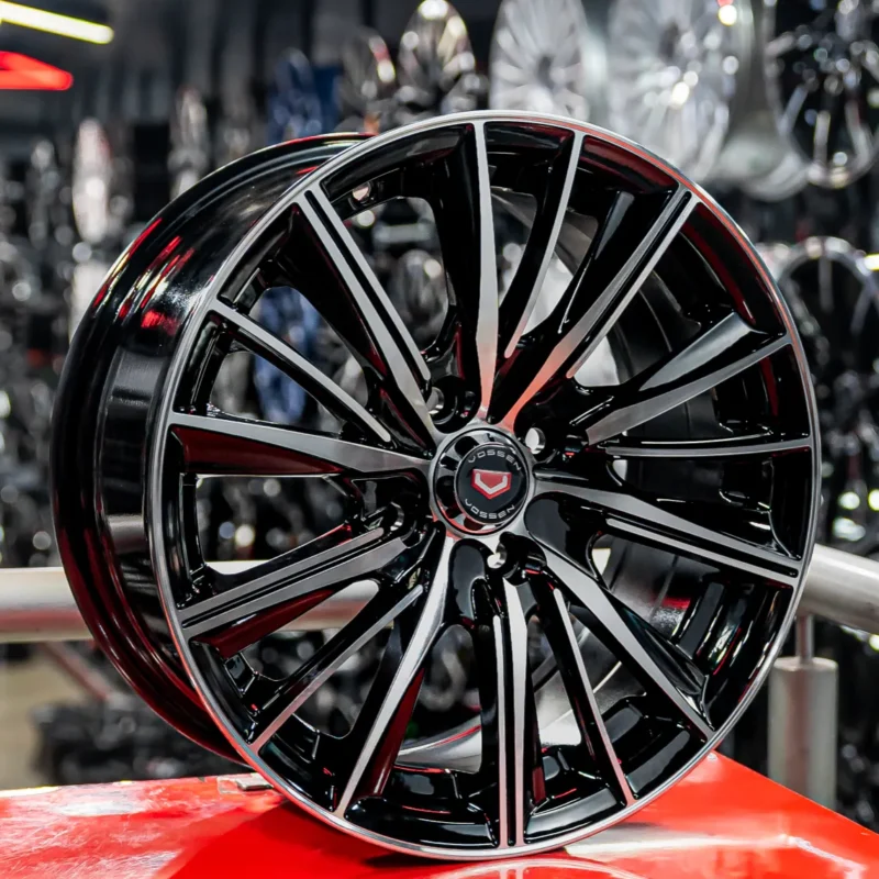 AROS RIN 15 - 4X100 - ET35 - NEGRO / PULIDO