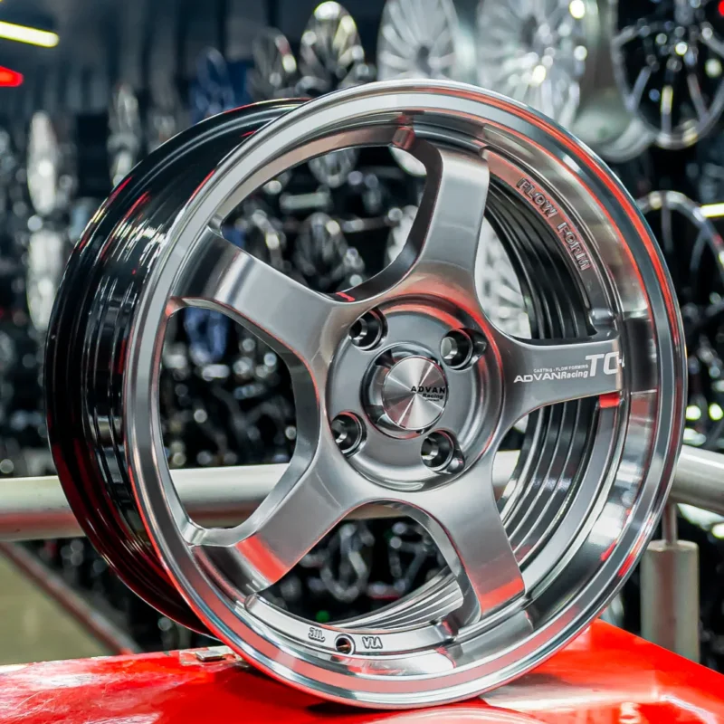 AROS RIN 15 - 4X100 - ET38 - PLATEADO / PULIDO