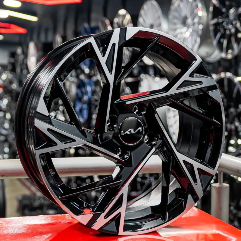 AROS RIN 16 - 4X100 - ET38 - NEGRO / PULIDO