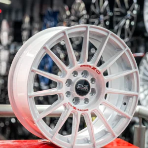 AROS RIN 16 - 8X100/108 - ET20 - BLANCO / ROJO