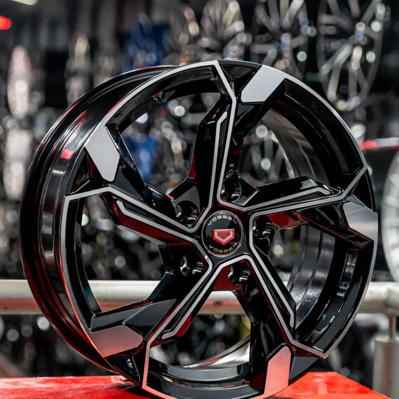 AROS RIN 16 - 5X114 - ET38 - NEGRO / PULIDO