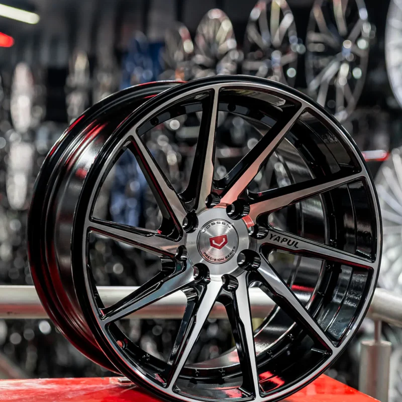 AROS RIN 16 - 8X100/114 - ET25 - NEGRO / PULIDO