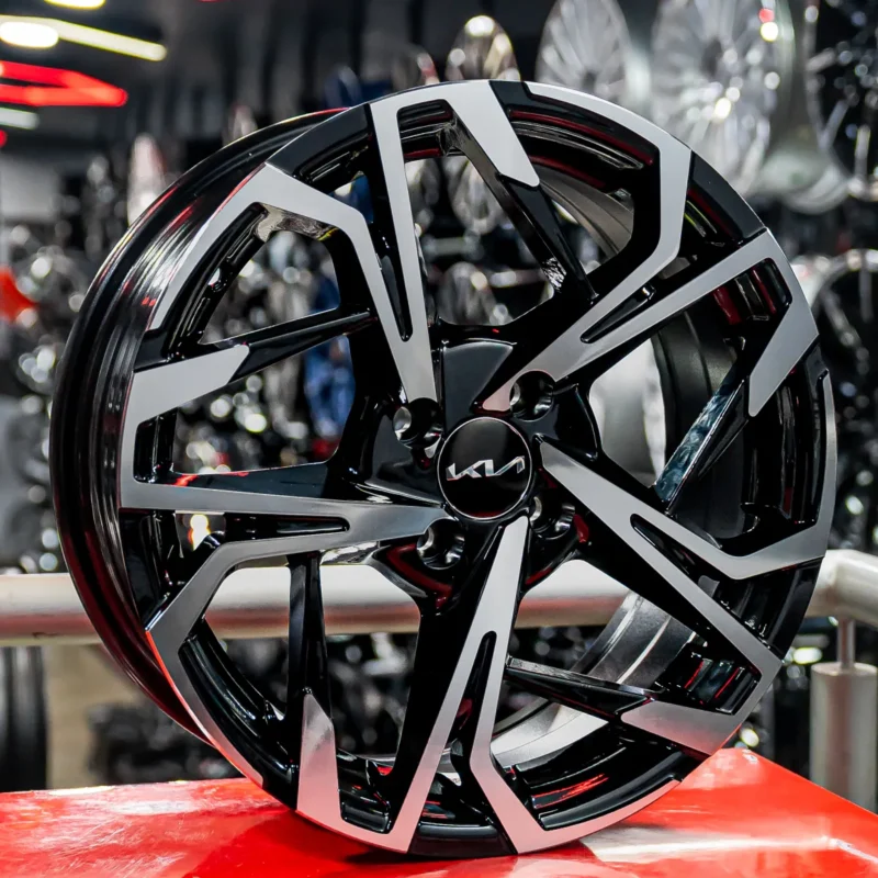 AROS RIN 16 - 4X100 - ET35 - NEGRO / PULIDO