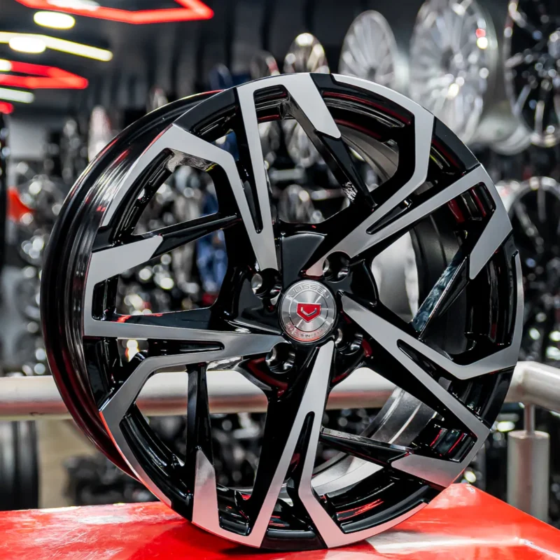 AROS RIN 16 - 4X100 - ET35 - NEGRO / PULIDO