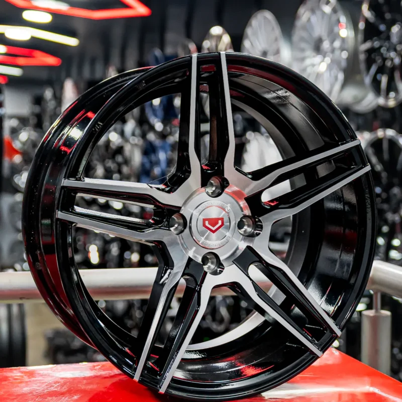 AROS RIN 16 - 4X100 - ET33 - NEGRO / PULIDO