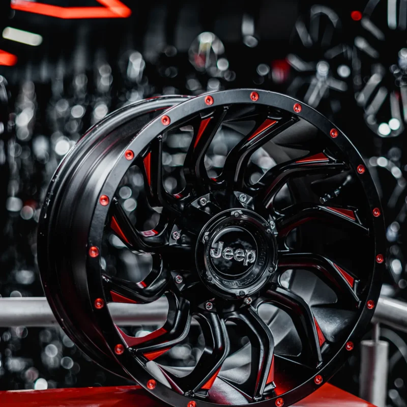 AROS RIN 17 - 5X127 - ET-12 - NEGRO MATE