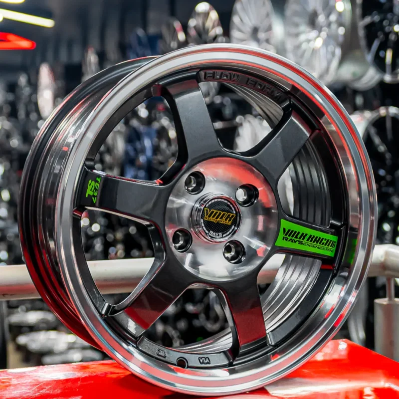 AROS RIN 17 - 4X100 - ET38 - GRAFITO / PULIDO