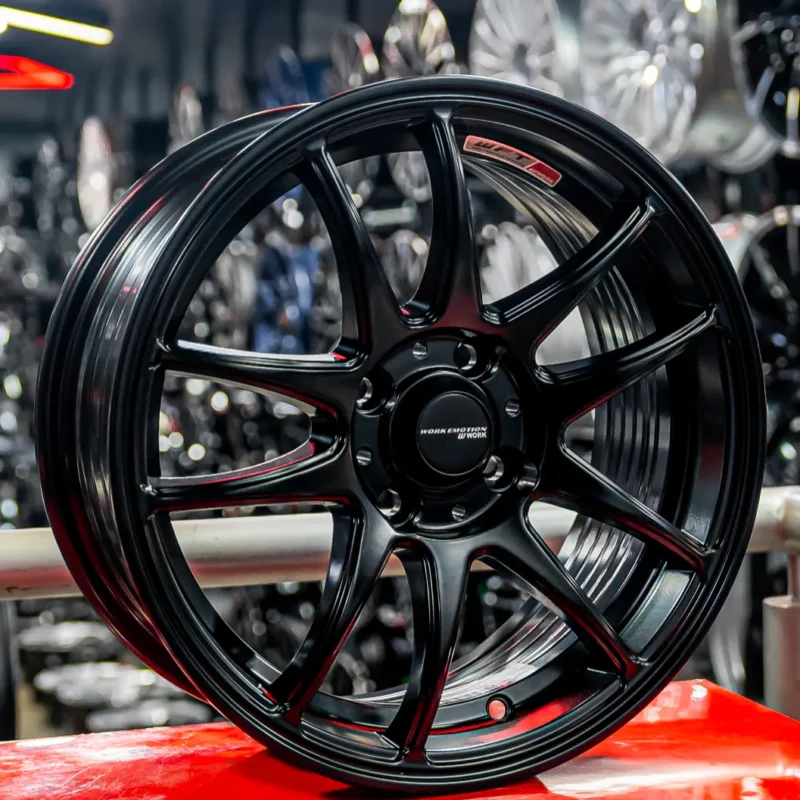 AROS RIN 17 - 4X100 - ET40 - NEGRO MATE