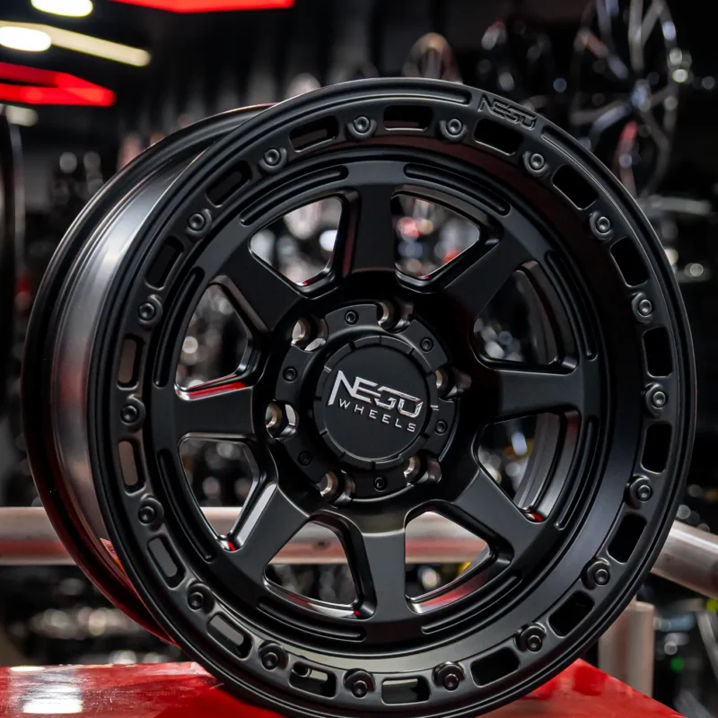 AROS RIN 17 - 6X139 - ET-12 - NEGRO MATE