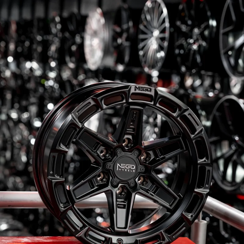 AROS RIN 17 - 6X139 - ET0 - NEGRO MATE