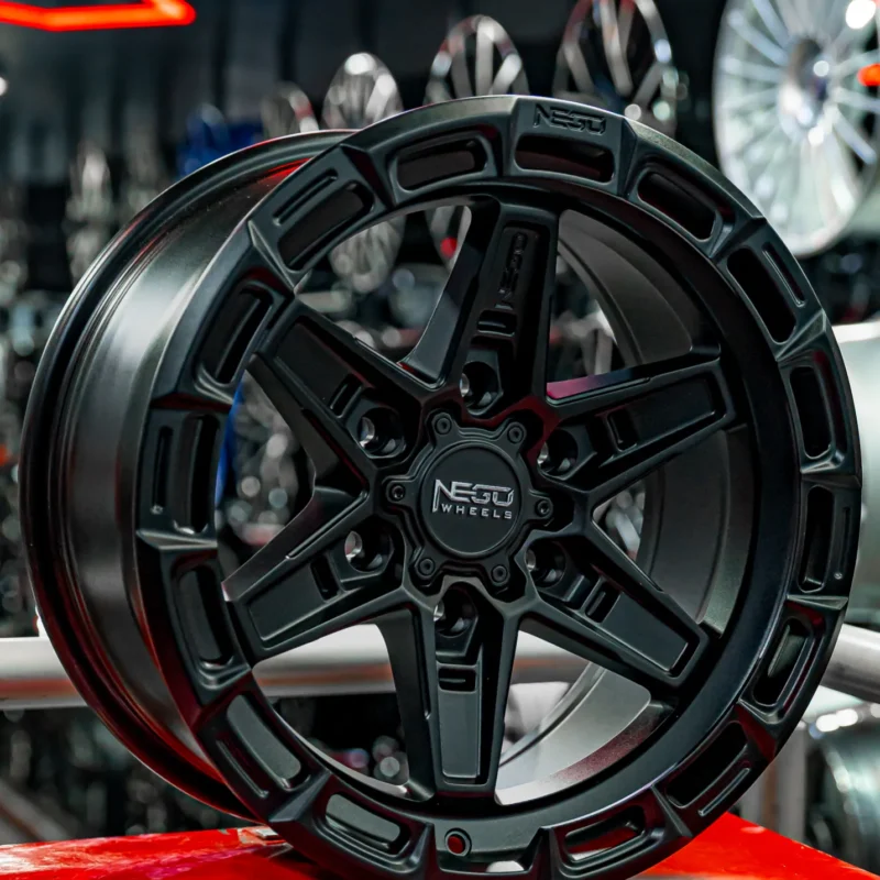 AROS RIN 17 - 6X139 - ET0 - NEGRO MATE