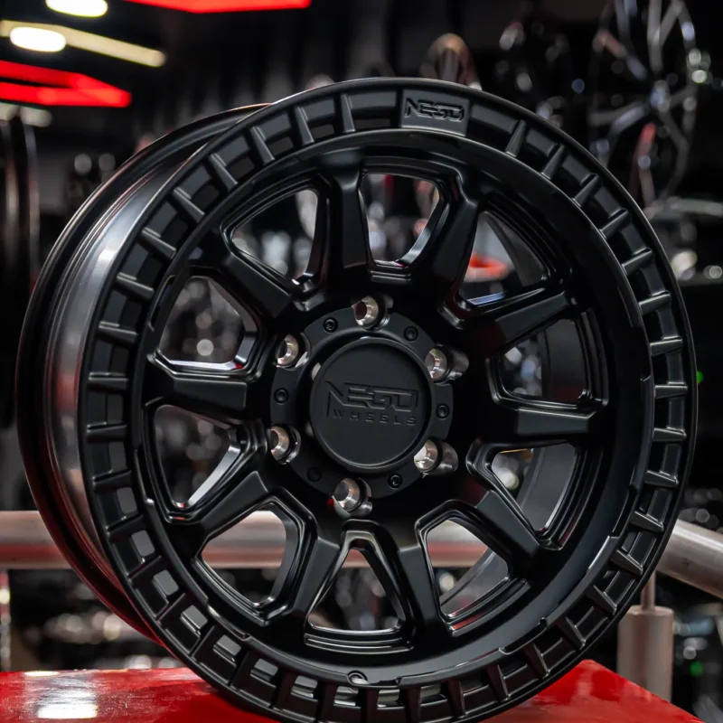 AROS RIN 17 - 6X139 - ET0 - NEGRO MATE