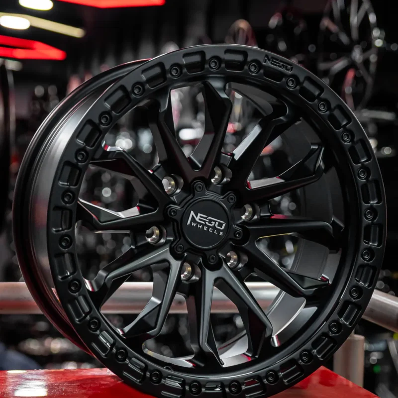 AROS RIN 17 - 6X139 - ET0 - NEGRO MATE