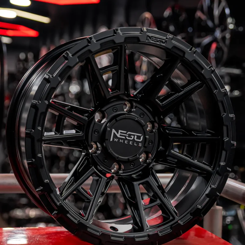 AROS RIN 17 - 6X139 - ET0 - NEGRO MATE