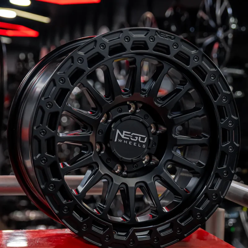 AROS RIN 17 - 6X139 - ET0 - NEGRO MATE