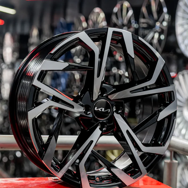 AROS RIN 17 - 4X100 - ET35 - NEGRO / PULIDO