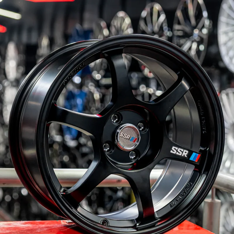 AROS RIN 17 - 4X100 - ET40 - NEGRO MATE