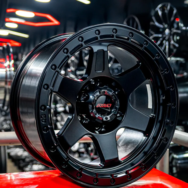 AROS RIN 17 - 6X139 - ET0 - NEGRO MATE