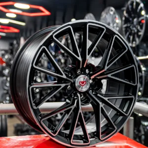 AROS RIN 17 - 8X100/114 - ET35 - NEGRO / PULIDO