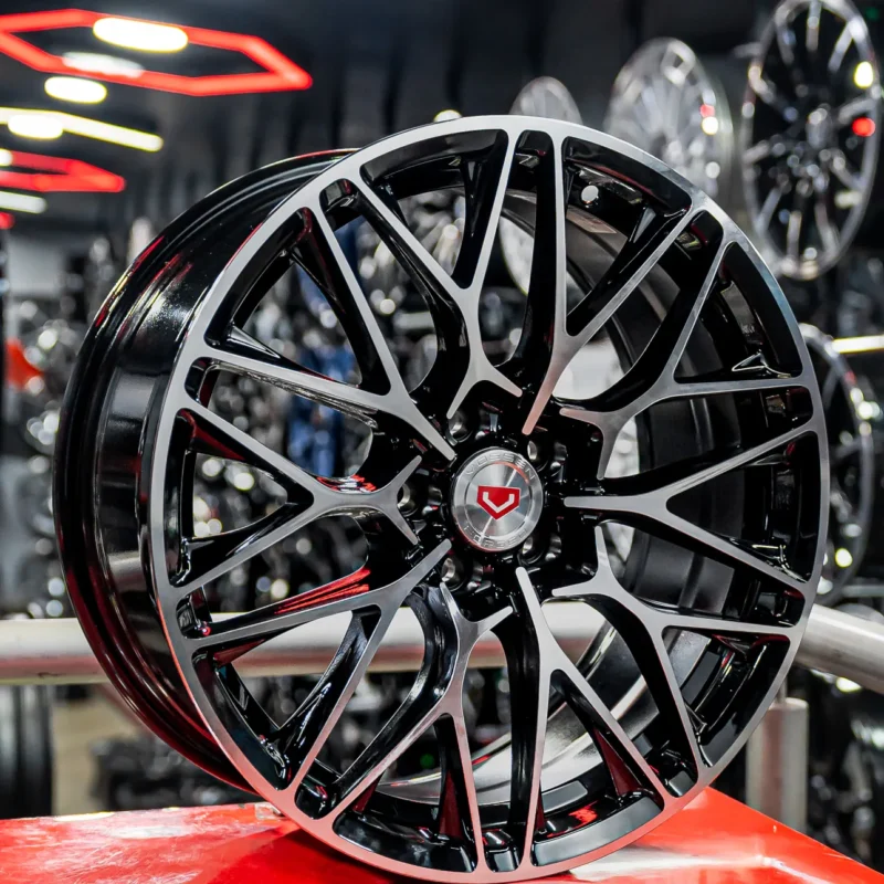 AROS RIN 17 - 5X100 - ET30 - NEGRO / PULIDO