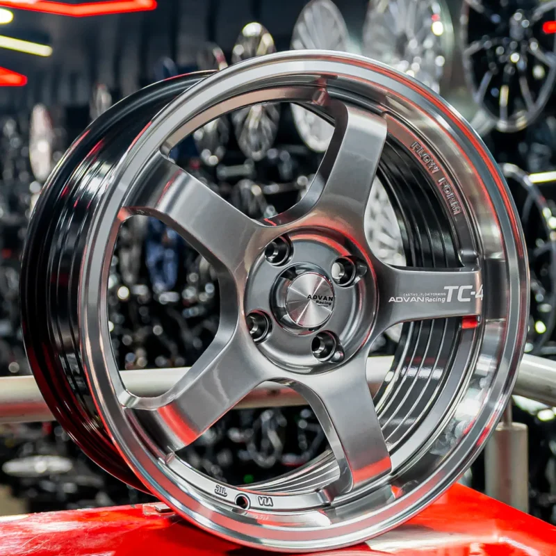 AROS RIN 17 - 4X100 - ET38 - GRAFITO / PULIDO