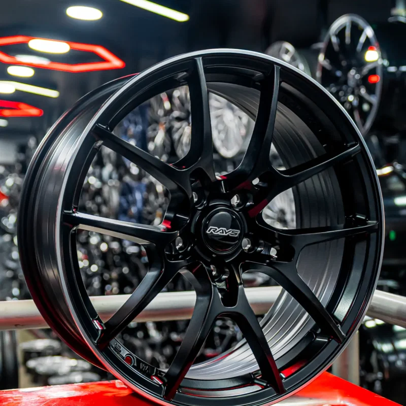 AROS RIN 17 - 5X114 - ET38 - NEGRO / PULIDO