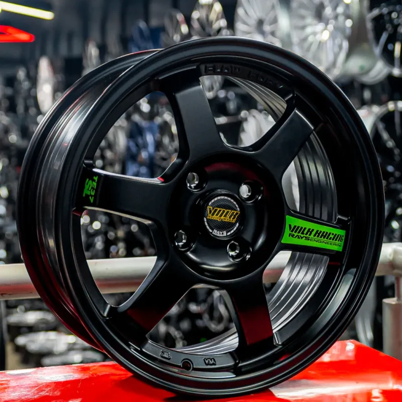 AROS RIN 17 - 4X100 - ET38 - NEGRO MATE