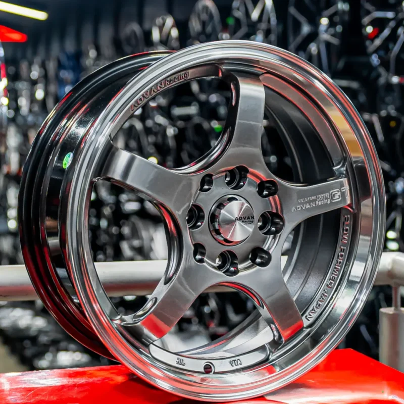 AROS RIN 17 - 8X100/114 - ET40 - GRAFITO / PULIDO