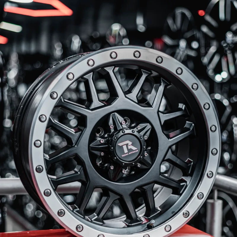 AROS RIN 18 - 5X127 - ET25 - NEGRO / PULIDO