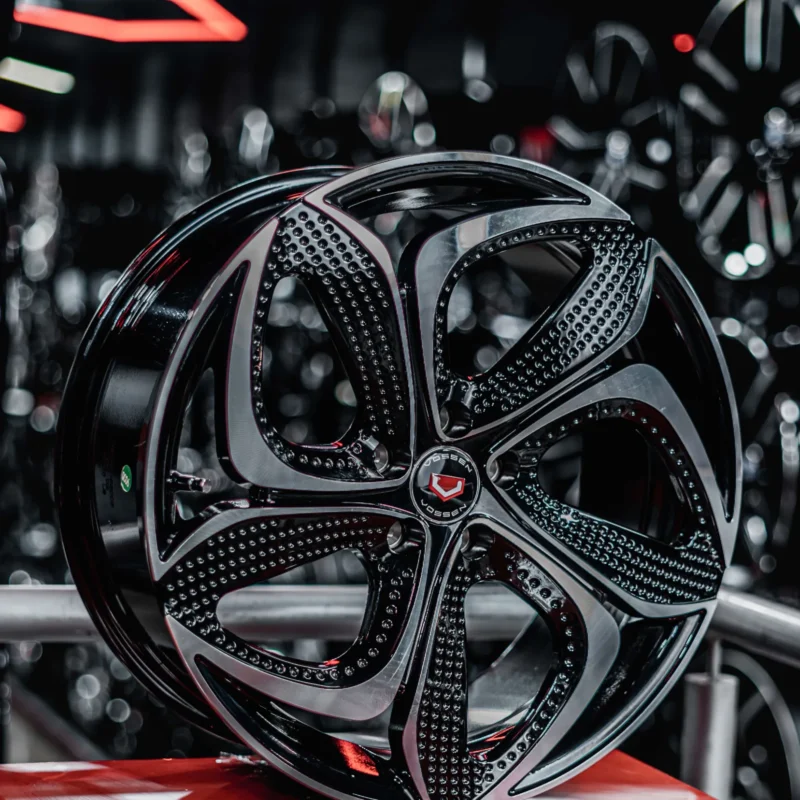 AROS RIN 18 - 5X100 - ET40 - NEGRO / PULIDO