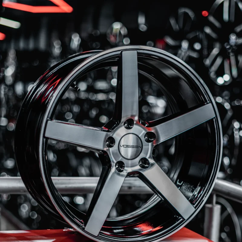 AROS RIN 18 - 5X114 - ET40 - NEGRO / PULIDO