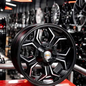 AROS RIN 18 - 6X130 - ET0 - NEGRO / PULIDO