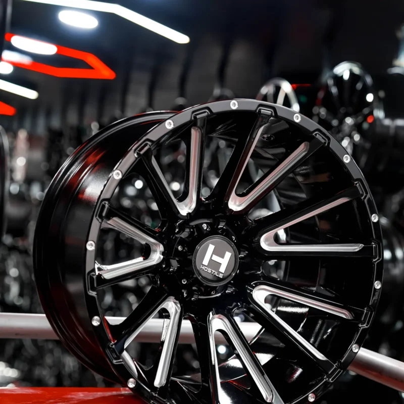 AROS RIN 20 - 6X139 - ET-44 - NEGRO / PULIDO