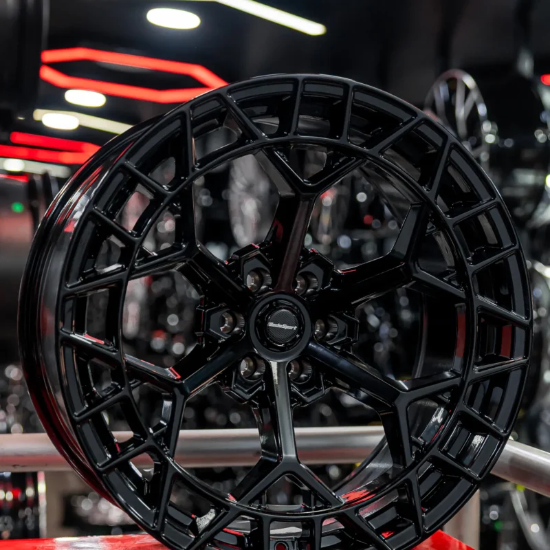 AROS RIN 20 - 6X114 - ET12 - NEGRO BRILLANTE