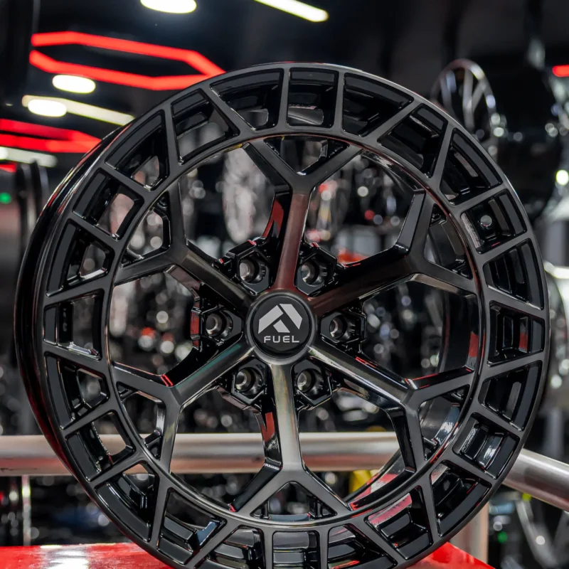 AROS RIN 20 - 6X139 - ET-12 - NEGRO BRILLANTE