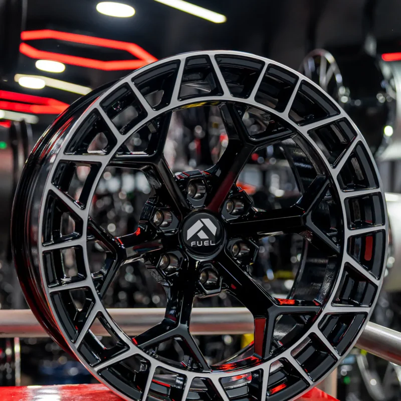 AROS RIN 20 - 6X139 - ET-18 - NEGRO / PULIDO