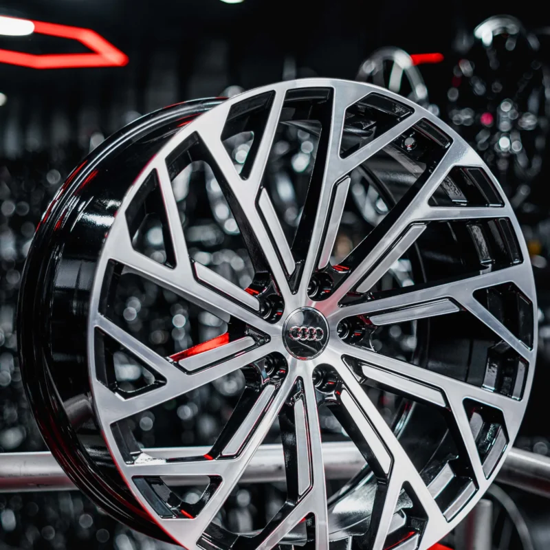 AROS RIN 21 - 5X112 - ET26 - NEGRO / PULIDO