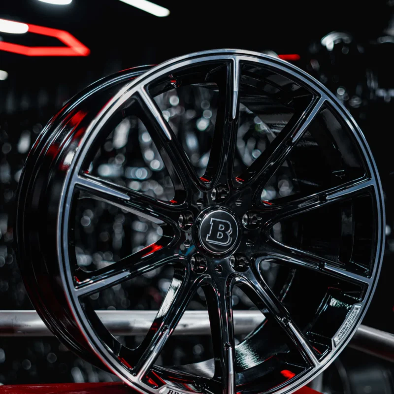 AROS RIN 22 - 5X130 - ET30 - NEGRO / PULIDO