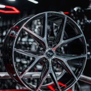 AROS RIN 22 - 5X114 - ET45 - NEGRO / PULIDO