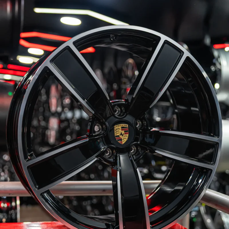 AROS FORJADOS RIN 22 - 5X130 - ET46 - NEGRO / PULIDO